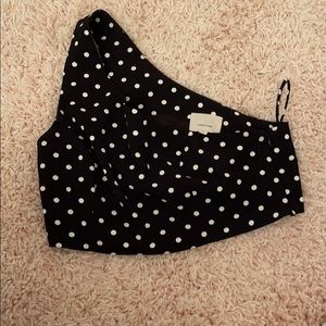 Cinq á Sept Polka Dot top